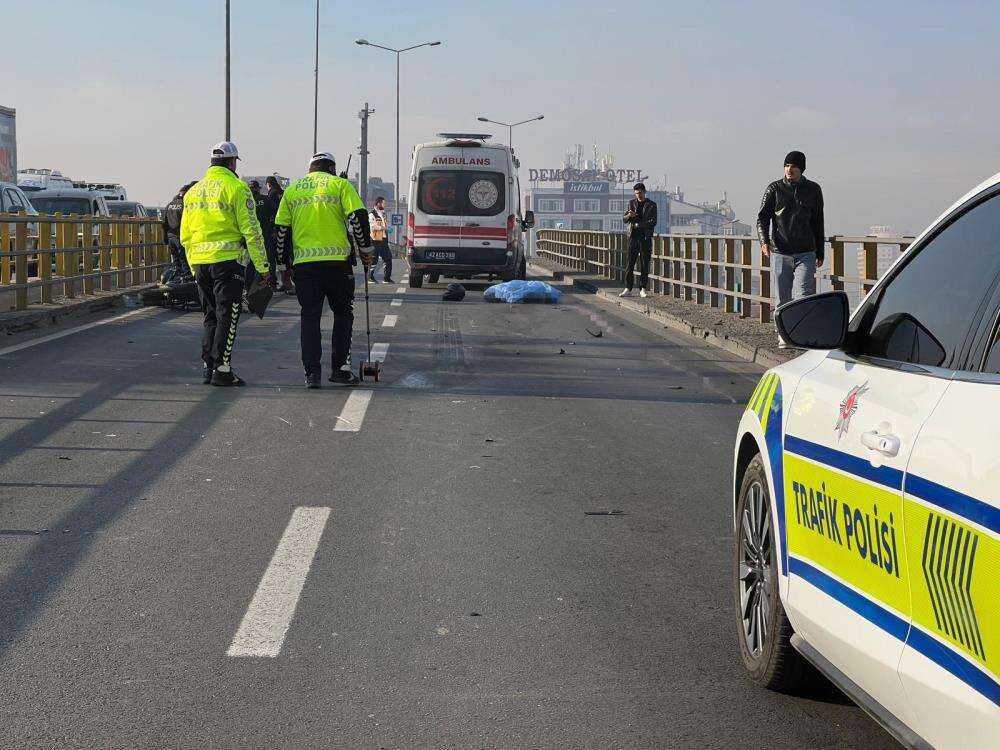 Konya’daki motosiklet kazası bir ailenin yüreğine ateş düşürdü 9
